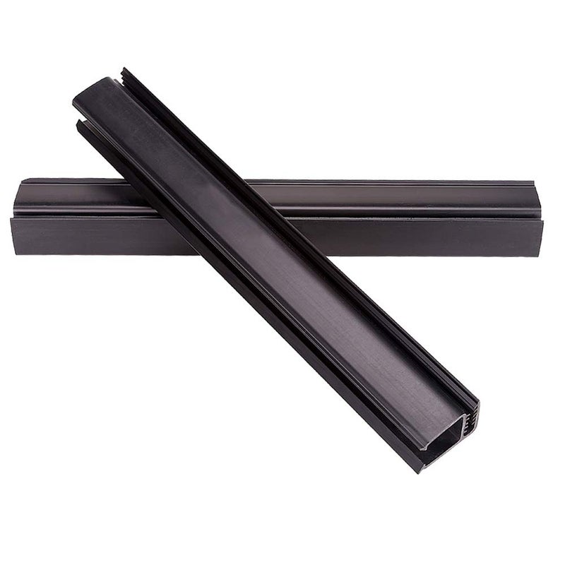10L0L Golf Cart 1"x1" Windshield Mounting Clips for Club Car DS/Precedent/Tempo Windshield Hinge Retaining Holder Brackets, OEM# 101444101, 102163001, 2 Pieces,12.6" L - Image 3